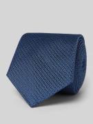Willen Krawatte aus Seide mit Strukturmuster (7,5 cm) in Blau, Größe 1