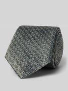 Willen Krawatte aus reiner Seide mit Label-Detail in Gruen, Größe 1