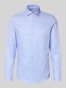 SEIDENSTICKER Slim Fit Business Hemd aus Baumwolle mit Kentkragen in R...