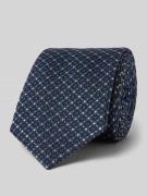 Willen Krawatte aus Seide im Allover-Look (8 cm) in Blau, Größe 1