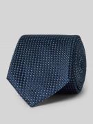 Willen Krawatte aus Seide im Allover-Look (8 cm) in Blau, Größe 1