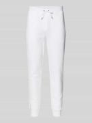 Polo Ralph Lauren Sweatpants mit elastischem Bund in Offwhite, Größe L