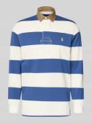 Polo Ralph Lauren Sweatshirt mit Label-Stitching in Royal, Größe L