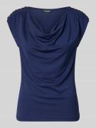 Lauren Ralph Lauren Regular Fit Bluse mit Ziersteinbesatz Modell 'Priy...