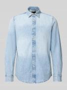 G-Star Raw Freizeithemd in Denim-Optik in Hellblau, Größe L