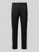 adidas Originals Sweatpants mit elastischem Bund in Black, Größe L