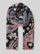 Marc Cain Schal mit Seide-Anteil in Black, Größe 1