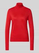 Christian Berg Woman Slim Fit Rollkragenpullover mit gerippten Abschlü...