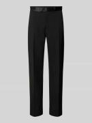 Christian Berg Men Regular Fit Stoffhose mit Viskose-Anteil in Black, ...