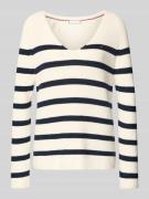 Tommy Hilfiger Regular Fit Strickpullover aus reiner Baumwolle in Weis...