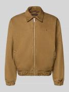 Tommy Hilfiger Regular Fit Bomberjacke aus reiner Baumwolle in Camel, ...