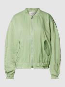 YAS Bomberjacke mit Pattentaschen Modell 'ABARA' in Schilf, Größe S