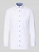 OLYMP Modern Fit Businesshemd mit Brusttasche Modell 'Global' in Weiss...