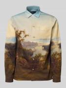 Polo Ralph Lauren Classic Fit Freizeithemd im Allover-Look in Gruen, G...