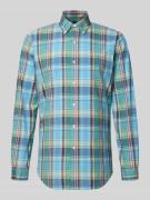 Polo Ralph Lauren Custom Fit Freizeithemd mit Button-Down-Kragen in Bl...