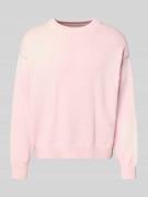 ANOTHER COTTON LAB Strickpullover mit gerippten Abschlüssen in Rosa, G...