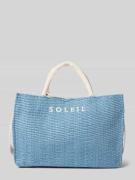 Loevenich Handtasche mit Tragehenkel in Hellblau, Größe 1