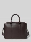 VALENTINO BAGS Laptoptasche in Leder-Optik Modell 'Horizon' in Dunkelb...