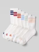 adidas Sportswear Socken mit Logo im 6er-Pack in Weiss, Größe 34-36