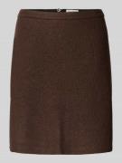 Marc O'Polo Regular Fit Mini-Rock aus Viskose-Mix in Mittelbraun, Größ...