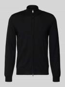 BOSS Cardigan mit Label-Detail Modell 'Balonso' in Black, Größe XXXL