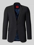 Strellson Regular Fit 2-Knopf-Sakko mit Woll-Anteil in Black, Größe 10...