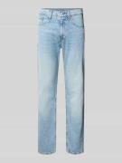 Levi's® Straight Fit Jeans mit 5-Pocket-Design in Hellblau, Größe 30/3...