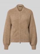 OPUS Strickjacke mit Zweiwege-Reißverschluss Modell 'Dosmic' in Taupe,...