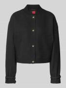 HUGO Oversized Sakko in Bouclé-Optik Modell 'ASENSE-1' in Black, Größe...