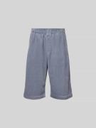 Wood Wood Relaxed Fit Shorts aus reiner Baumwolle in Weiss, Größe L