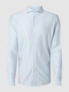 Profuomo Regular Fit Business-Hemd aus Jersey in Bleu, Größe 39