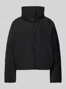 Jake*s Casual Steppjacke mit Stehkragen in Black, Größe 44