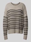 Smith and Soul Oversized Strickpullover mit Kaschmir-Anteil in Taupe, ...