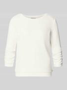 Tom Tailor Denim Regular Fit 3/4-Shirt aus Baumwoll-Mix in Offwhite, G...