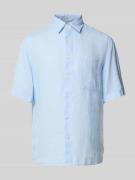 Marc O'Polo Regular Fit Freizeithemd aus reinem Leinen in Hellblau, Gr...