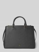 Lauren Ralph Lauren Lederhandtasche mit Label-Print Modell 'HANNA' in ...