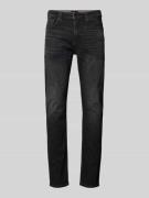 BOSS Orange Slim Fit Jeans aus Baumwoll-Mix Modell 'DELAWARE BO S.ELEC...