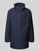 Strellson Parka mit Stehkragen in Dunkelblau, Größe 48
