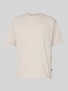 BOSS Orange Regular Fit T-Shirt aus Baumwoll-Mix Modell 'TEETIM' in Sa...