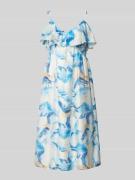 Vero Moda Midi Freizeitkleid mit Spaghettiträgern 'OSANA' in Blau, Grö...