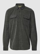 camel active Regular Fit Freizeithemd mit Strukturmuster in Anthrazit,...