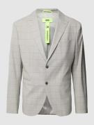 CINQUE 2-Knopf-Sakko in melierter Optik mit Gitterkaro Modell 'Dato' i...
