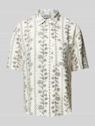 JAKE*S STUDIO WOMAN Hemdbluse mit 1/2-Arm in Offwhite, Größe 38