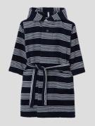 SANETTA Bademantel aus Frottee in Marine, Größe 98