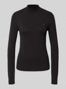 Tommy Hilfiger Regular Fit Pullover aus Baumwoll-Mix in BLACK, Größe L