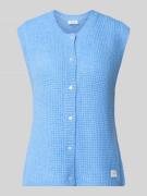 s.Oliver RED LABEL Regular Fit Pullunder mit Alpaka-Anteil in Hellblau...