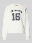 Marc O'Polo Denim Relaxed Fit Sweatshirt aus reiner Baumwolle in Offwh...