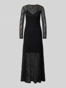 HUGO Schmales Spitzenkleid mit Unterkleid Modell 'NULIETTA' in Black, ...