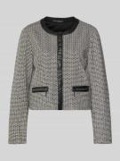 Betty Barclay Blazer mit Rundhalsausschnitt in Black, Größe 36