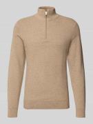 SELECTED HOMME Regular Fit Troyer aus Bio-Baumwolle Modell 'ROSS' in S...